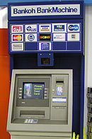 写真：ATM機器